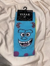 2-Pack Pixar Monsters Inc Mike  Sully Long Socks