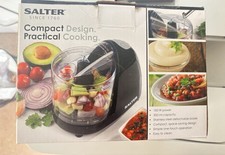 Salter pro mini chopper 150w black