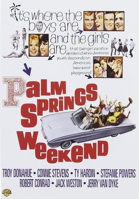 #ad #ad Palm Springs Weekend DVD Troy Donahue OOP Classic Slim Case VERY GOOD $9.99