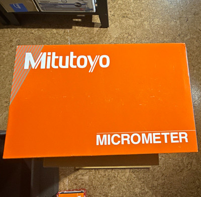 Mitutoyo Outside Micrometer 129-132 4-5 in Mechanical 0.0001 in Resolution