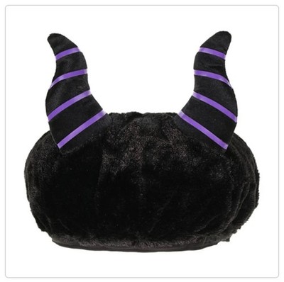 Tokyo Disney Halloween maleficent evil horn Ears Headband beret hat villain new