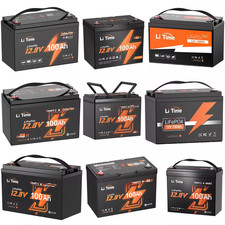 LiTime 12V 100Ah 200Ah LiFePO4 Lithium Batter...