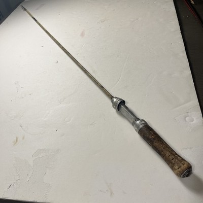 Vintage Fishing Rod Steel Telescoping Pole Union Hardware