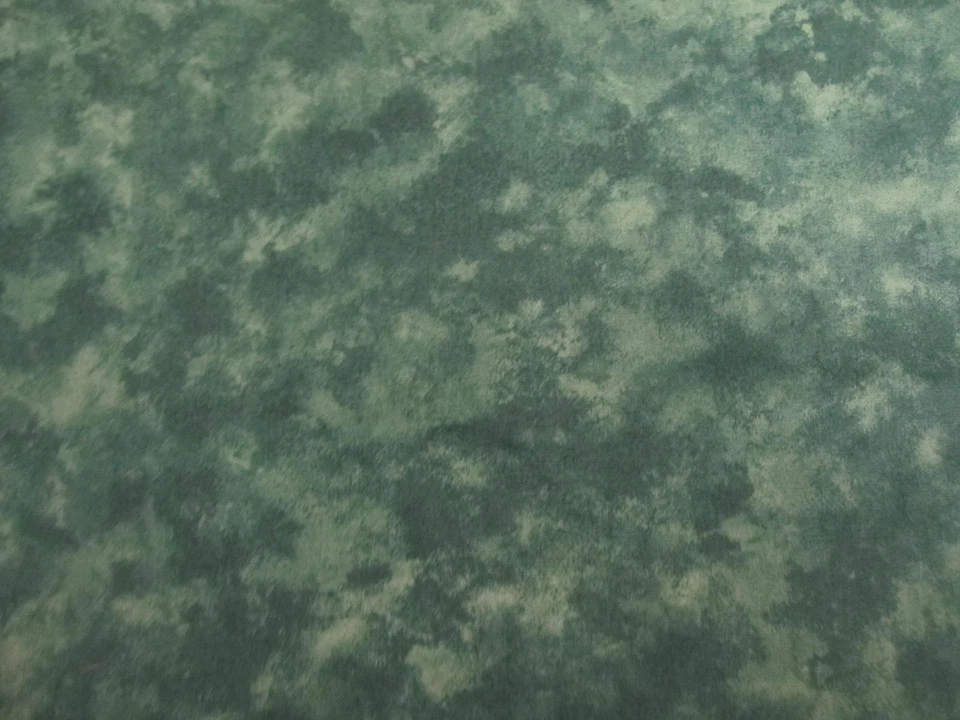 Cotton Fabric Marbles Fabric by Moda Sea Green Mottled Print BTY x 44 - Image 2 of 4