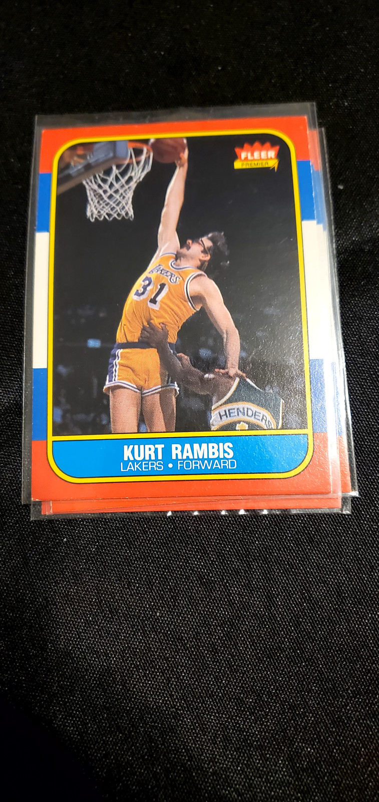 1986-87 Fleer - Kurt Rambis #89