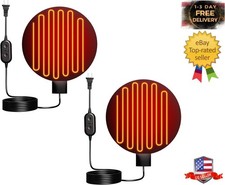 Chicken Water Heater for Winter, 6'' Heated Waterer Base for Metal/Plastic 2PCs