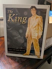 Vintage Elvis Presley Gold Suit Tin Metal Sign “The King of Rock & Roll” 2001