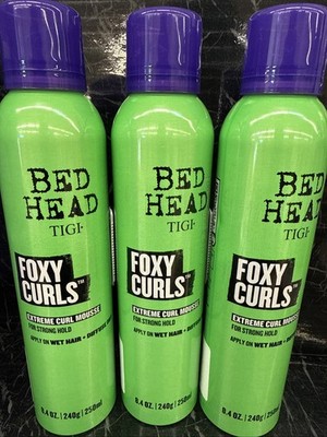 3x Bed Head TIGI Foxy Curls Extreme Curl Mousse - 8.4 fl oz new
