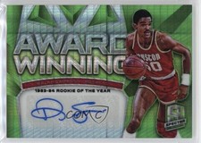 2018-19 Spectra Award-Winning Neon Green Prizm 30/49 Ralph Sampson Auto HOF 7uo