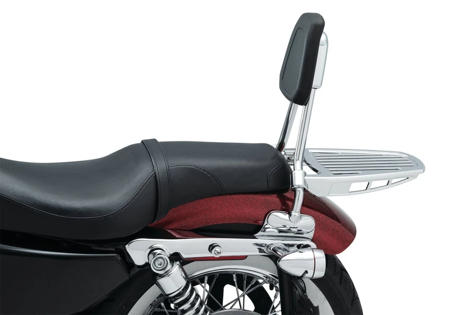 For Harley-Davidson Iron 1200 2018-2021 Kuryakyn 6582 Chrome Sissy Bar Foto 3 de 3