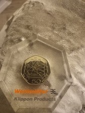 Extremely Rare 50 Pence 1992 Presidential 50p Fifty Pence UK Coin Uncirculated