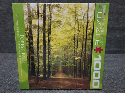 Eurographics 1000 Piece Puzzle FOREST PATH