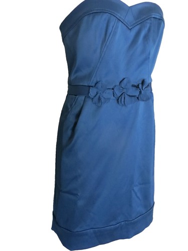 strapless open back dress Cleo Spiced Coral Ruffled Mini Dress