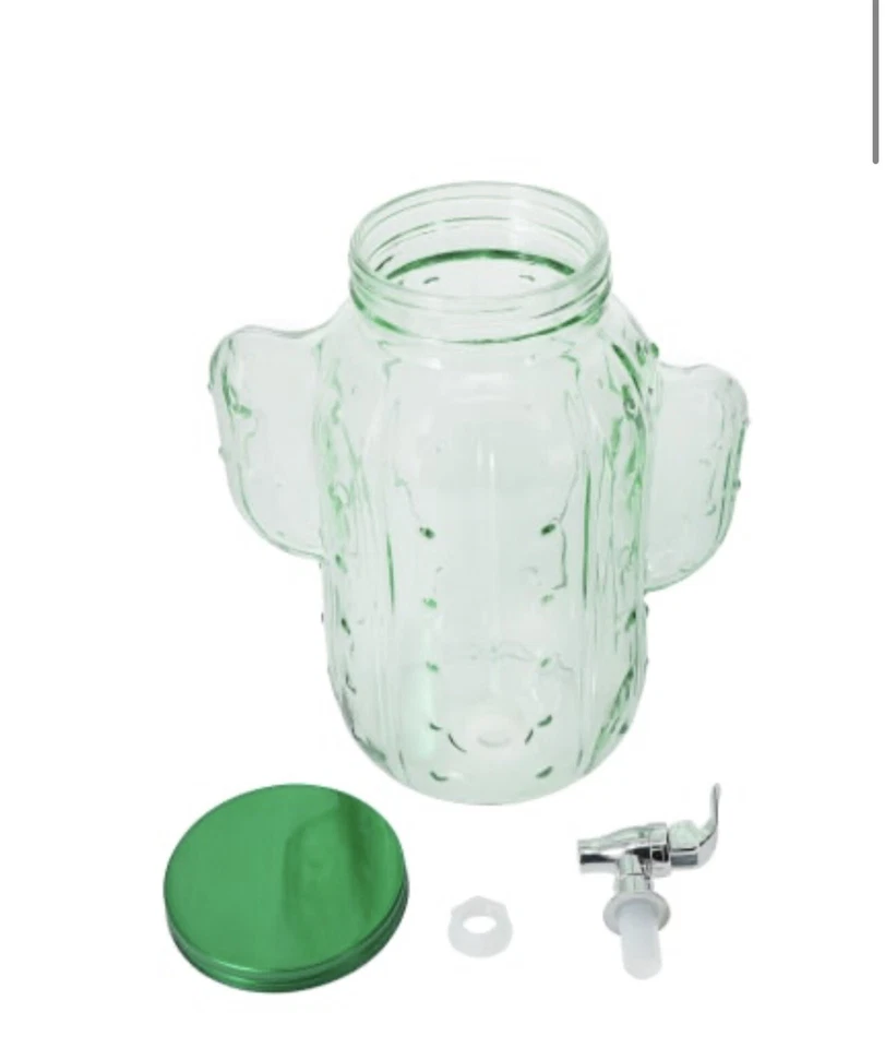 Dispensador de vidrio para cactus Foto 3 de 4