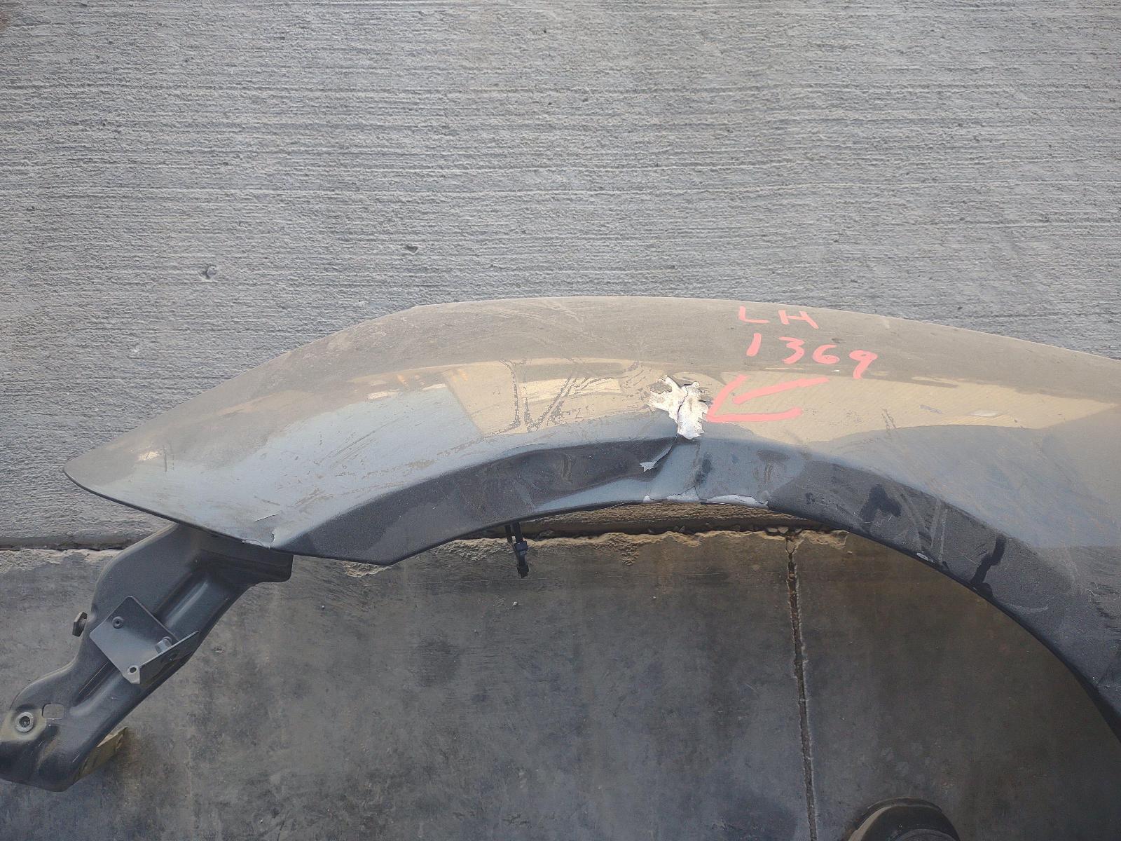 2010 FERRARI CALIFORNIA T149 LEFT DRIVER SIDE FRONT FENDER GRAY OEM - DAMAGED -