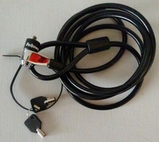 Fellowes Portable Key Cable Lock Anti-Theft Device for Laptop