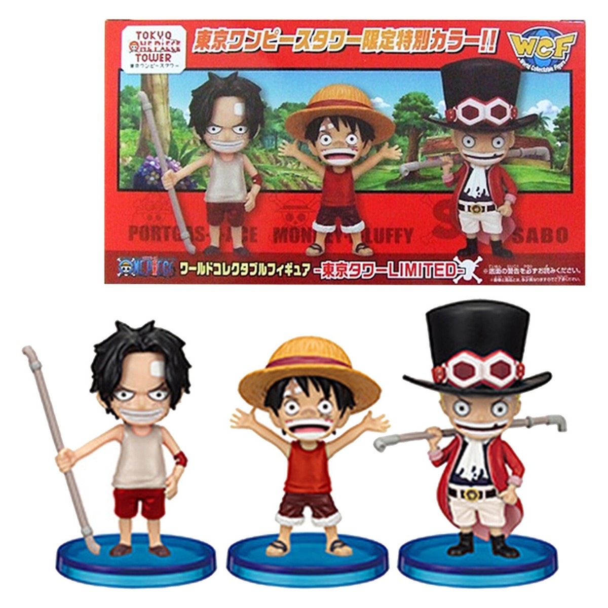 ONE PIECE World Collectible Figure WCF TOKYO TOWER Exclusive Luffy