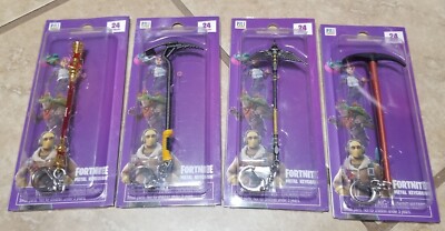 Fortnite 4pc Metal Keychain Set | eBay