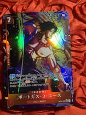 Portgas D. Ace ONE PIECE Power ACG Goddess Story Anime Girl HOLO Card