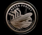 1 oz silver proof Damn Dirty Business V2 2021 .999 Pure COA Navy Silver Shield