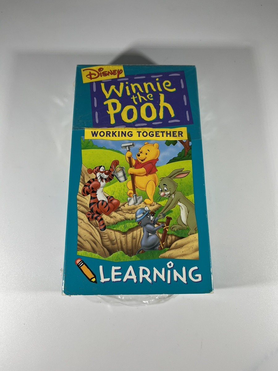 poohです Disney's Winnie the Pooh Pooh Learning Growing Up VHS 1995