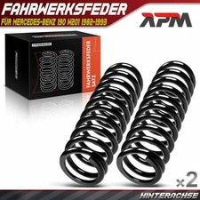 2x Federn Fahrwerksfeder Hinterachse für Mercedes-Benz 190 W201 1982-1993