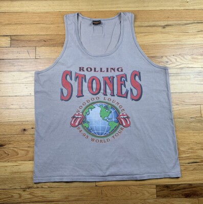 トップス ROLLING STONES WORLD TOUR 1994 BROCKUM Vintage ROLLING STONES T Shirt 1994 World Tour Brockum RARE