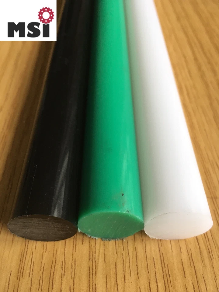 POM Rundstab Stab D6-200mm L wählbar!!!!!! POMC schwarz natur weiß Rundmaterial - Bild 3 von 4