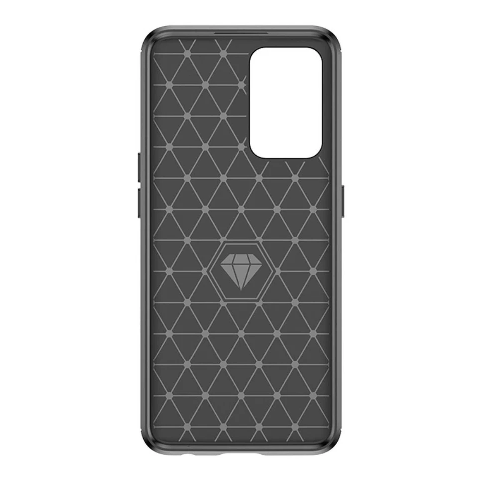 Hülle für OnePlus Nord CE 2 5G Handy Cover Silikon Case Bumper Carbonfarben - Bild 4 von 4