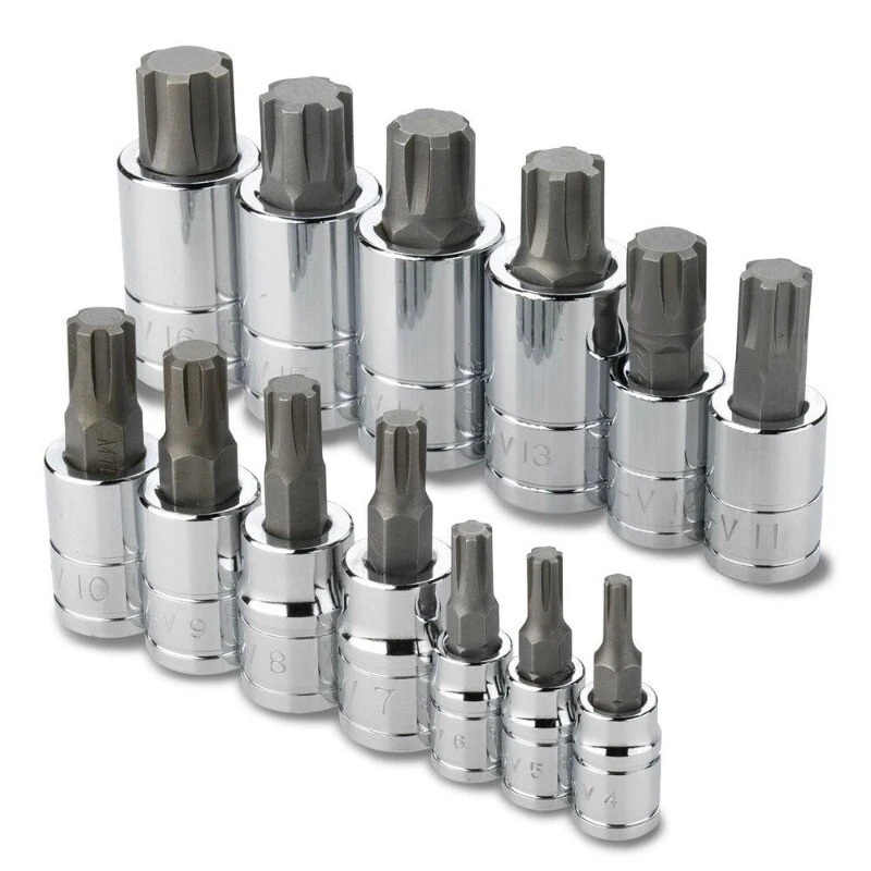 13 Pieces Inner Hexagonal Flower Bit Hexagonal Socket Bit Set Inner Hexagonal - Image 2 of 4