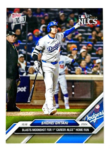 2024 Topps Now SHOHEI OHTANI #839 NLCS Los Angeles DODGERS