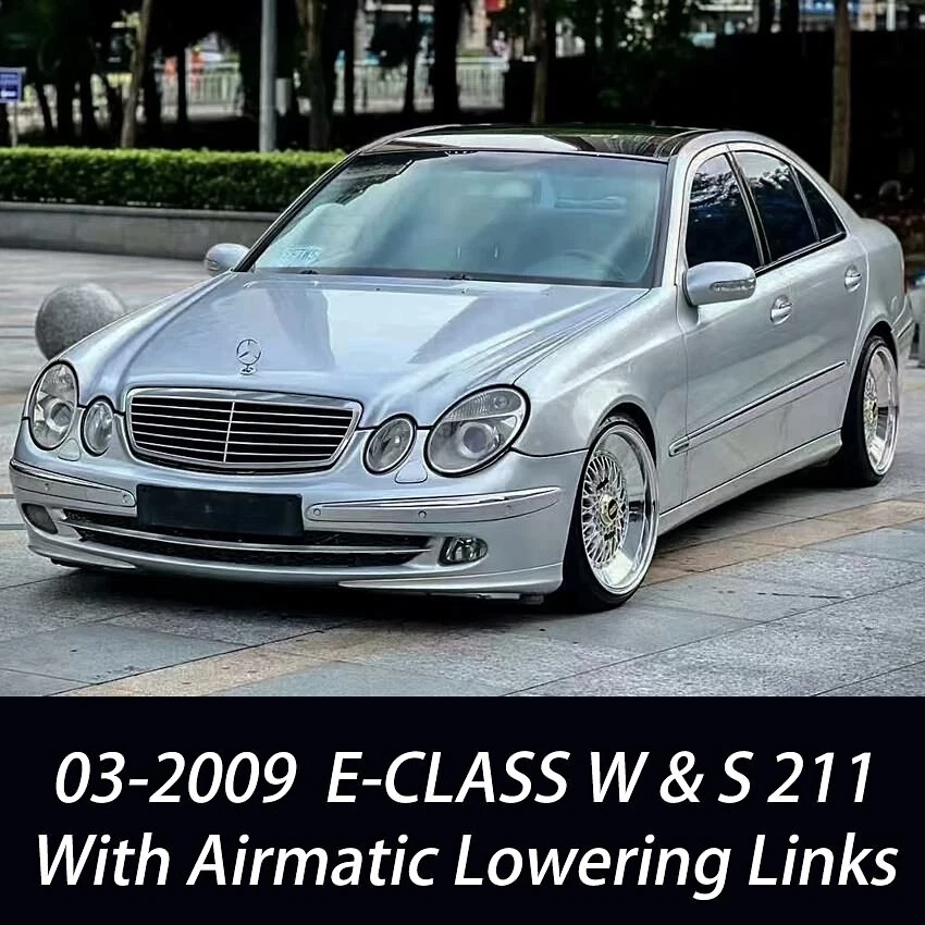 KIT SUSPENSIÓN ESLABONES DESCENSORES AJUSTABLES PARA MERCEDES BENZ CLASE E W211 E63 E500 Foto 2 de 4