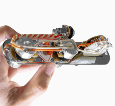 Behringer Td-3 Piastra Di Controllo Pre-cablata 3 Vie Per Chitarra Stile T - 920D Custom T3W-C - Cablaggio Professionale Piastra Cablata 3 Vie Per Chitarra T - Foto 2