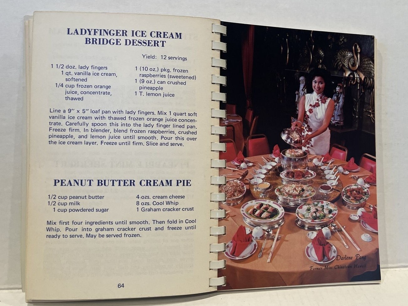 Hawaii’s Aloha Recipes Spiralbound Cookbook Recipes Miss Hawaii 1980s
