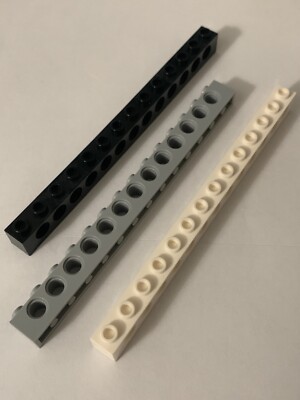 LEGO Parts 32018 Technic, (2pcs) Brick 1x14 with Holes 32018 Choose Color