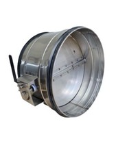 Valvola a farfalla in acciaio inox con guarnizione per tubo avvolgibile Ø80mm - 315mm