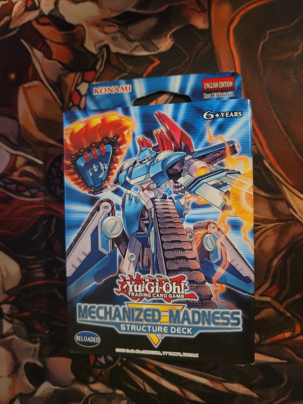 YUGIOH TCG MECHANIZED MADNESS STRUCTURE DECK 1ST EDITION FACTORY SEALED