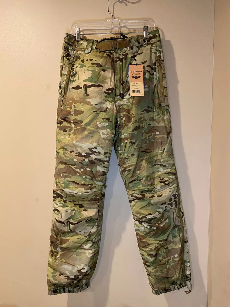 BEYOND C7 High Loft Pants Cold Weather with Suspenders L7 ECWCS