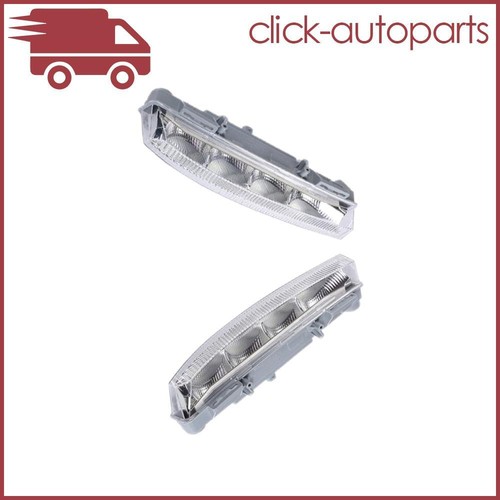 Set of 2 Fog Lamp Daytime Running Light Left & Right for Mercedes W204 ...
