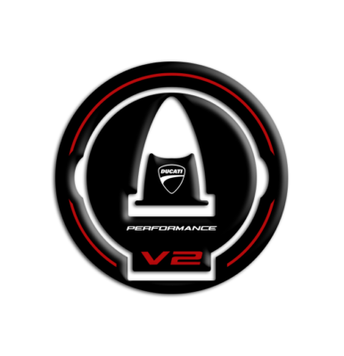 Adesivo 3D Tappo Serbatoio Compatibile Con Moto Ducati Panigale V2 V2s 2025