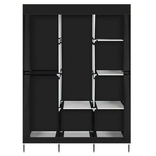 Hot Sale 71"Portable Closet Wardrobe Clothes Rack Storage Organizer with Shelf - Picture 8 of 11