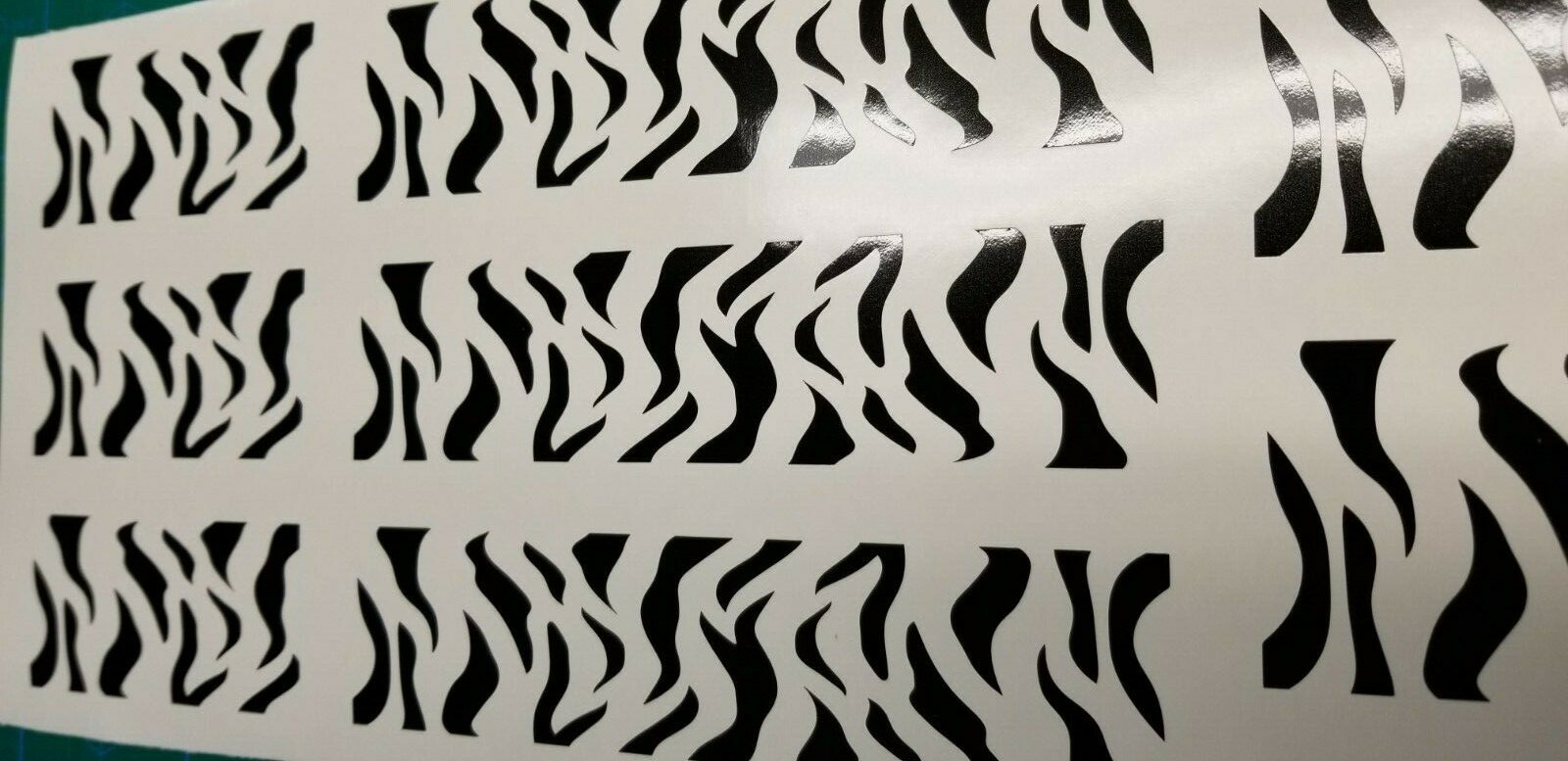 Custom Tiger Stripes Bike Frame Kit. For Mountain, Road, BMX, and Kids Bikes. 