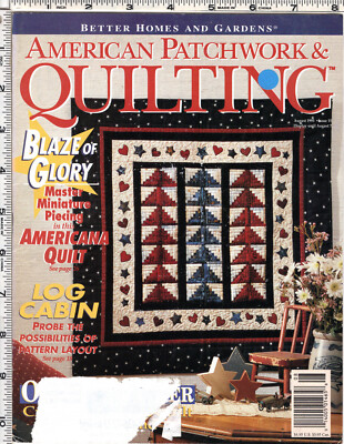 American Patchwork & Quilting Magazine by Better Homes and Gardens August 1995