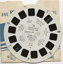31 Grand Canyon National Park Kaibab Trail Arizona USA 1948 View-master Reel