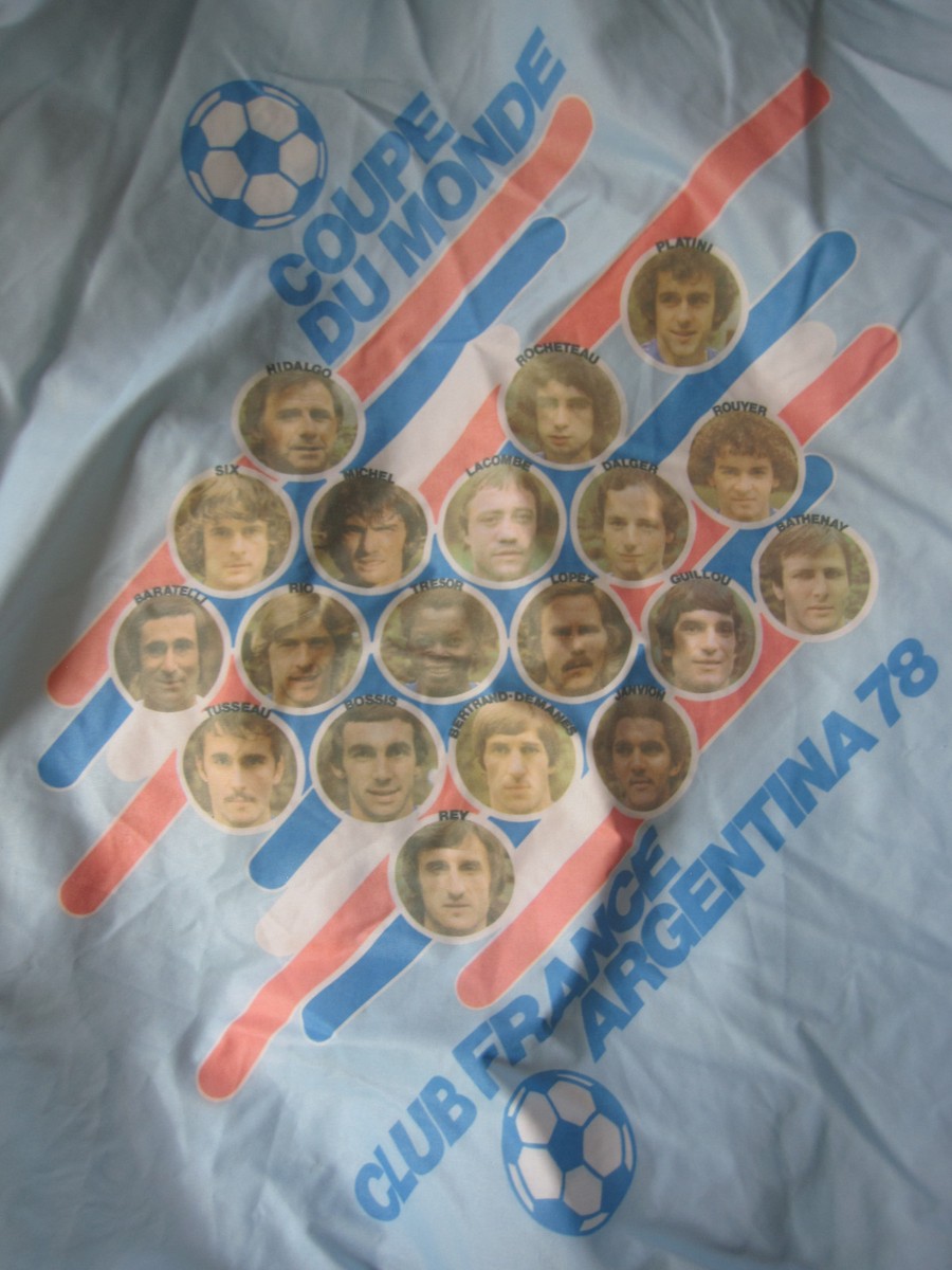 Veste Coupe Du Monde 1978 - Equipe De France, Platini, Trésor, Blanc