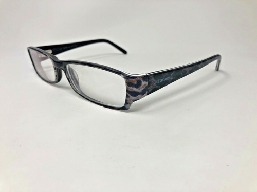 JILL STUART JS232-2 Eyeglasses Frame Petite 52-15-135 Purple Leopard Print WJ33