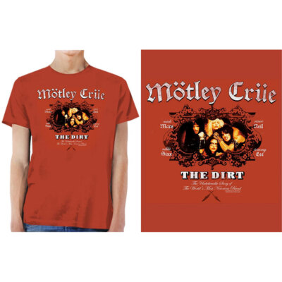 Mötley Crüe - The Dirt T-Shirt - Official Merchandise