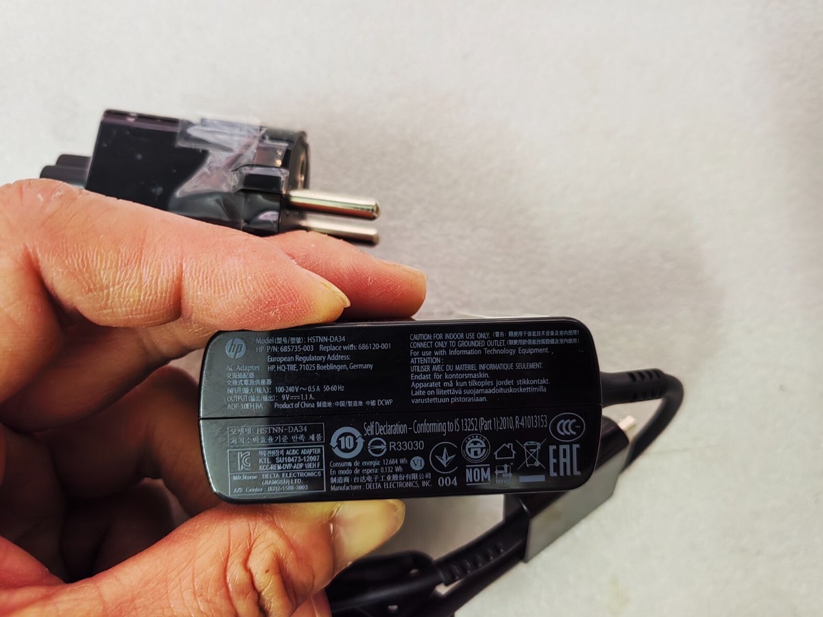 9V 1.1A 10W 685735-003 For HP Elitepad 900 G1 Z2760 tablet EU AC