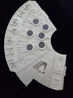 Millennium Falcon COVER Back Plate 1978 STAR WARS Vintage Original PART 519004A