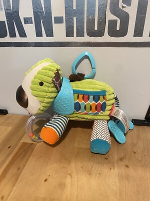 Skip Hop Bandana Buddies Dog Baby Toy Puppy Activity Hanging